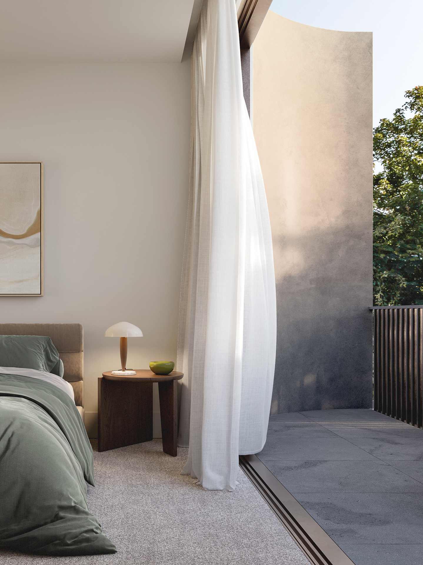 Bedroom at Everything Brighton